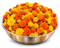 Bulk Marigold Flowers - Yellow & Orange Mix | 10 kg Bulk Pack