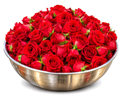 Bulk Red Rose Flowers - 3 kg Bulk Pack